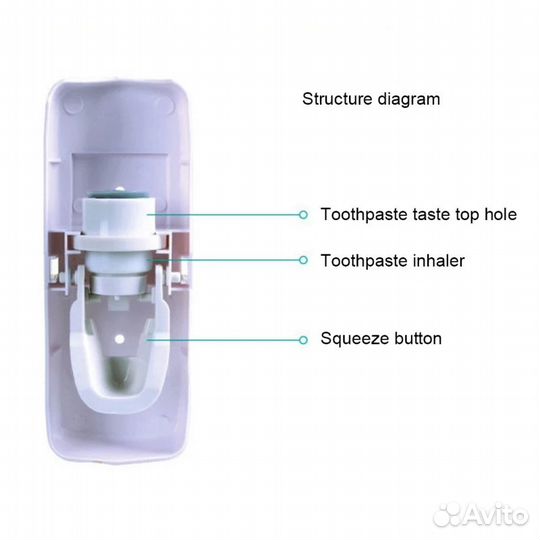 Автоматический дозатор зубной пасты