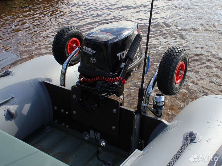 Транцевые колеса для лодки 