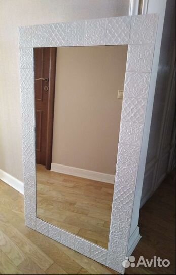 Большое зеркало ручной работы