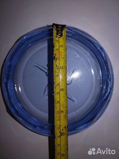 Пепельница цветное стекло СССР