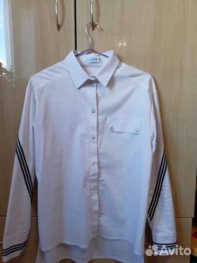 Блузка белая на девочку