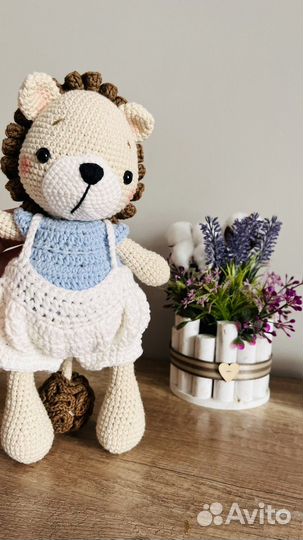 Вязаные игрушки ручной работы в наличии