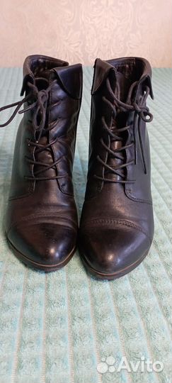 Ботильоны женские 37 размер натуральная кожа