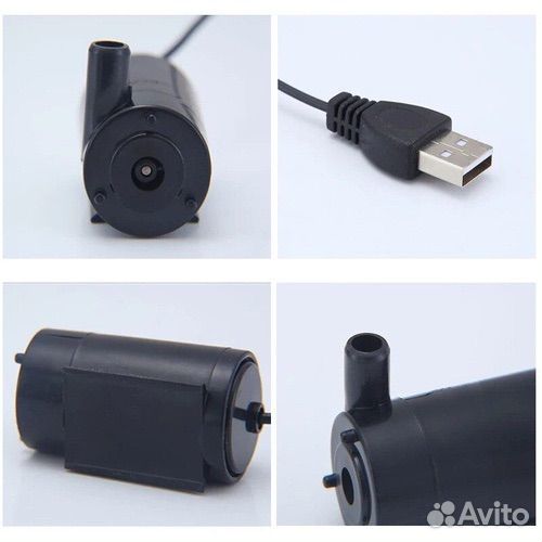 Погружной мини насос с USB