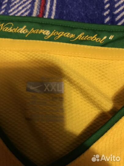 Майка сборной Бразилии по футболу. Brazil