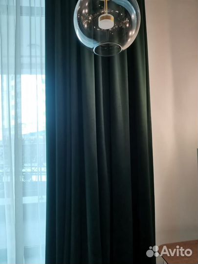 Портьера на подкладке