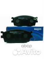 Колодки тормозные дисковые MPK29 hyundai verna