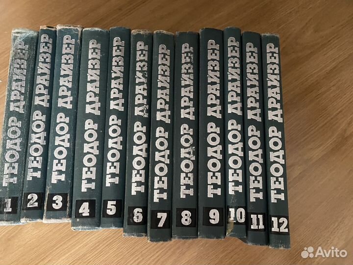 Теодор Драйзер Собрание сочинений в 12 т