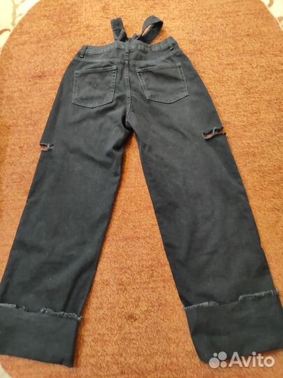 Джинсы женские широкие