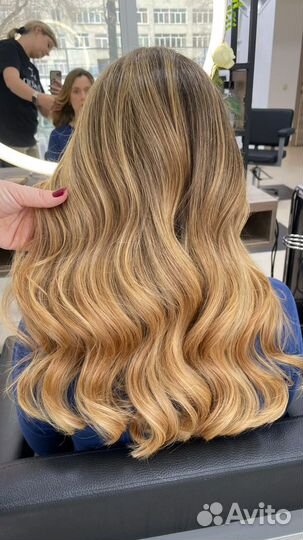 Сложное окрашивание волос