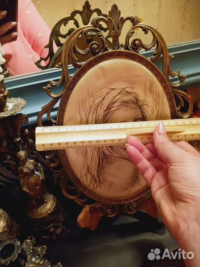 Картина шелкография в раме