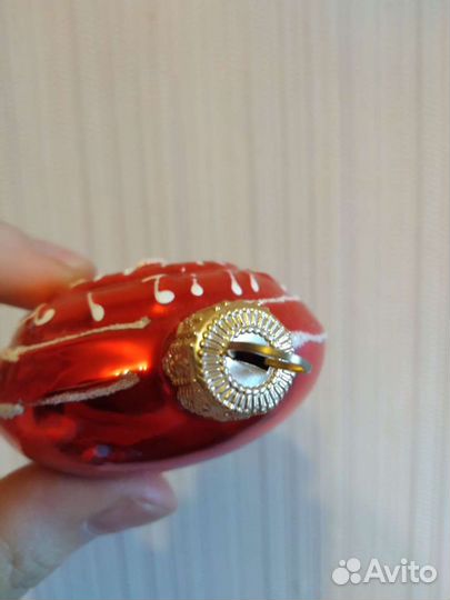 Игрушка на ёлку часы