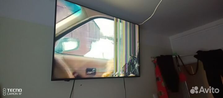 Телевизор хаер смарт 55 разбита матрица