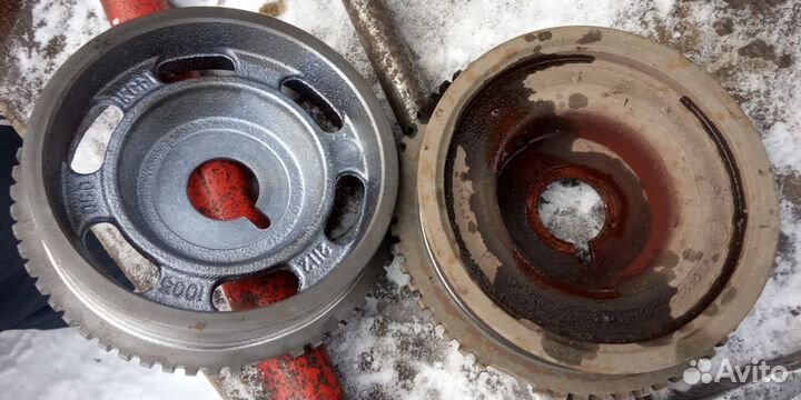 Шкив коленвала, ваз 2110,2114,2112 2107 инжектор