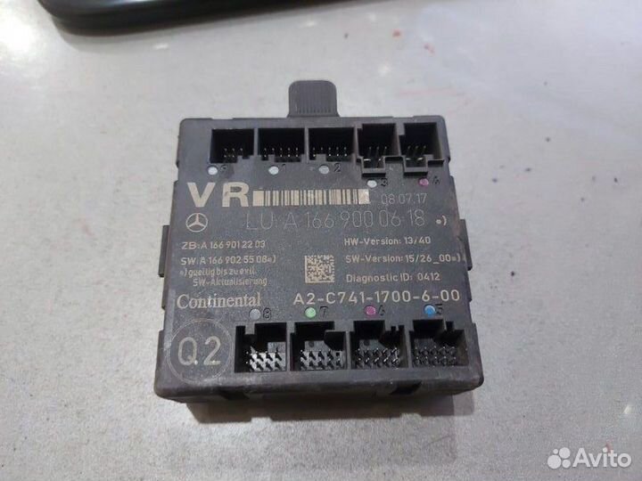 Блок управления дверью Mercedes-Benz Gle 166