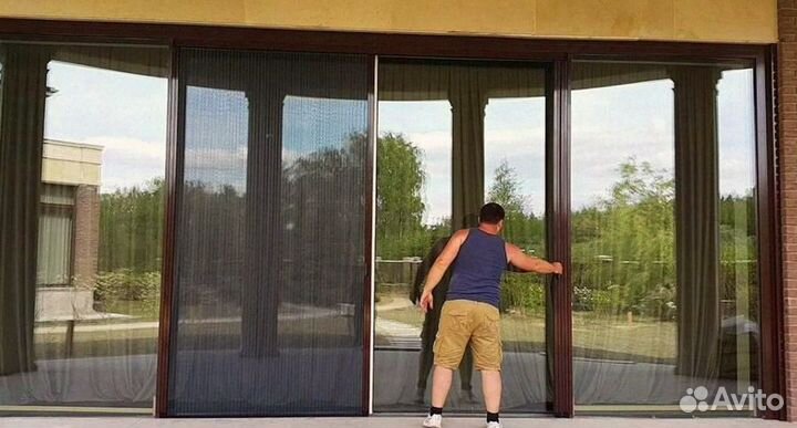 Москитные сетки (плисе)