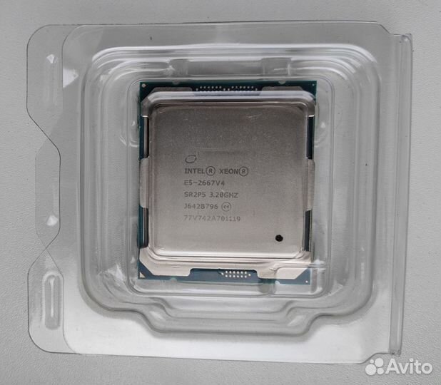 Процессор Xeon E5-2667 V4 - 3.5GHz бокс+термопаста