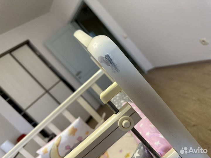 Кроватка для новорожденных с ящиком