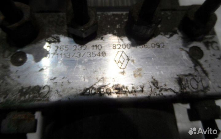 Блок абс 8200756092 Dacia Logan I 2004 - 2012 года