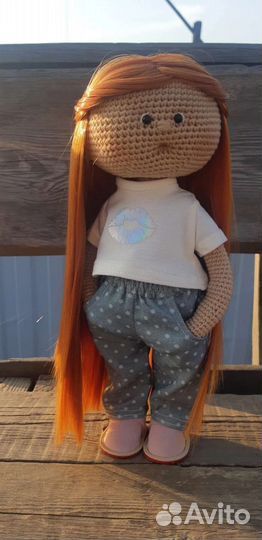 Интерьерная кукла ручной работы