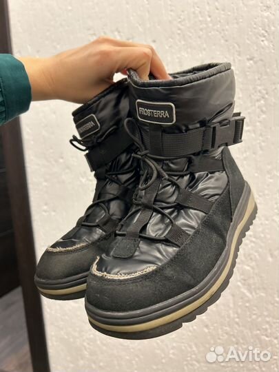 Дутики на девочку 35 размер