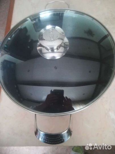 Казан чугунный с крышкой