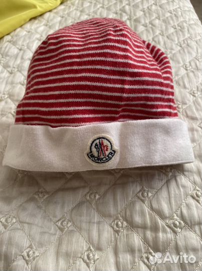 Шапка moncler оригинал для мальчика