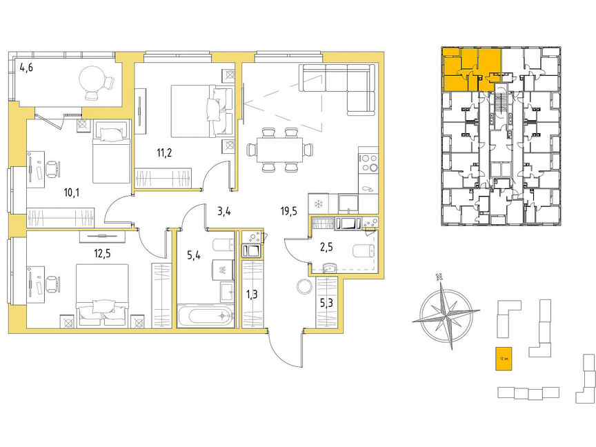 Купить квартиру в Янине-1 🏢 | Цены на квартиры в Янине-1