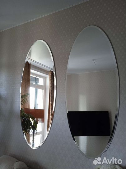 Зеркало овальное