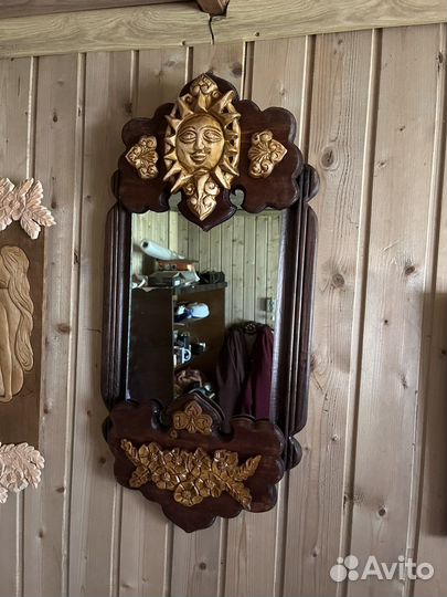 Зеркало рама из дерева, изделия много