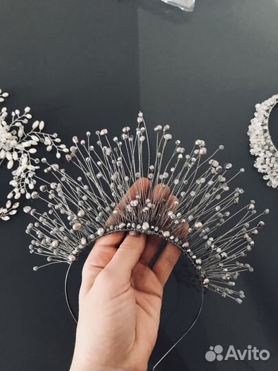 Тиара ручной работы