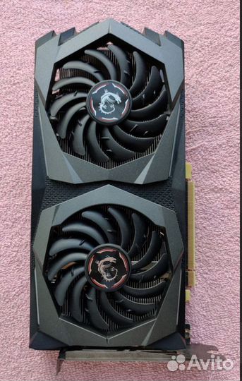 Видеокарта MSI GTX 1660
