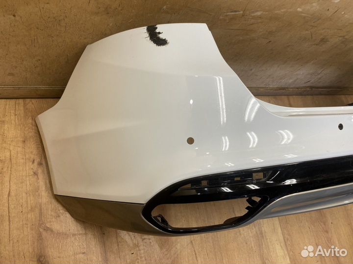 Бампер задний Ford Mondeo 5 Под сдвоенный выхлоп