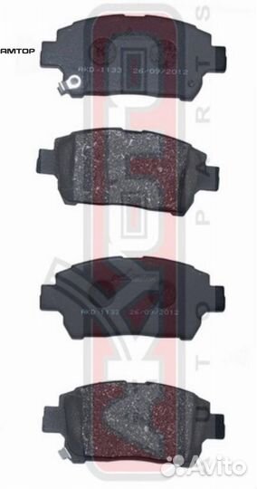 Asva AKD1133 AKD-1133 asva колодки тормозные диско