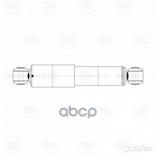 Амортизатор зад прав/лев AG03519 Trialli
