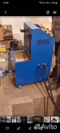 Установка для промывки радиатора печки