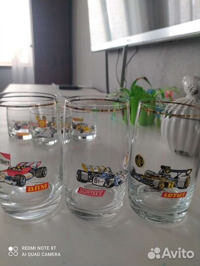 Хрустальные стаканы богемия ссср. Формула 1