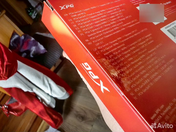 SSD накопитель adata XPG SX6000 Lite M.2 2280 512