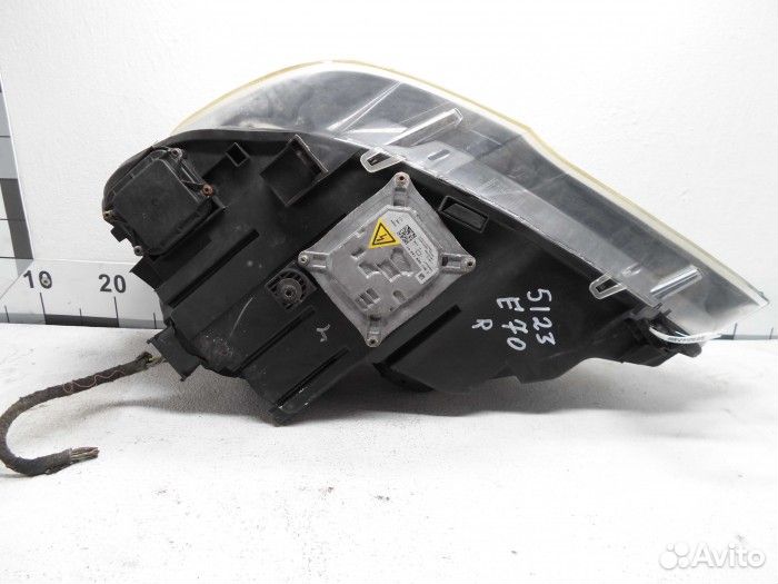 Фара правая для BMW X5 II (E70) Рестайлинг