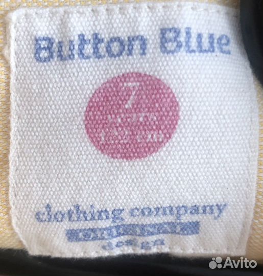 Рубашка на мальчика Button Blue 122