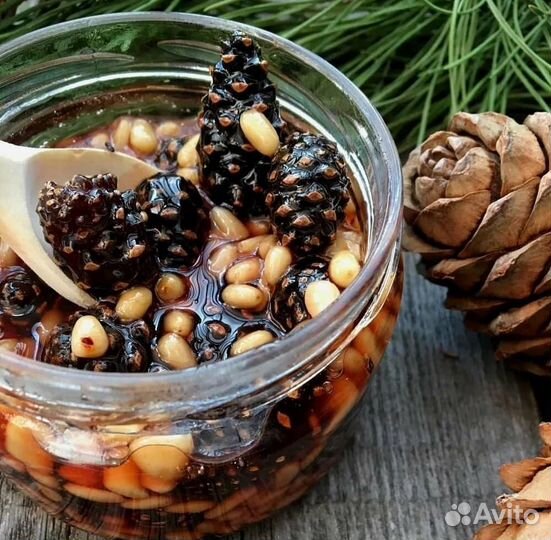 Варенье Хвойный Мед с Орехами