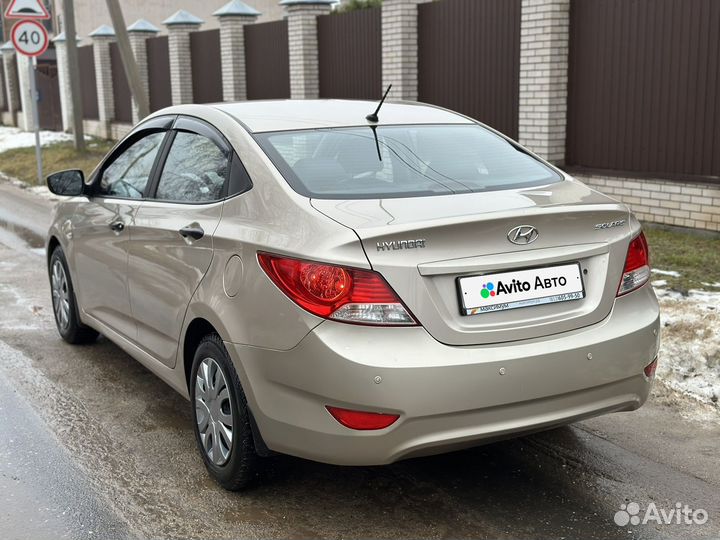 Hyundai Solaris 1.4 МТ, 2011, 198 000 км