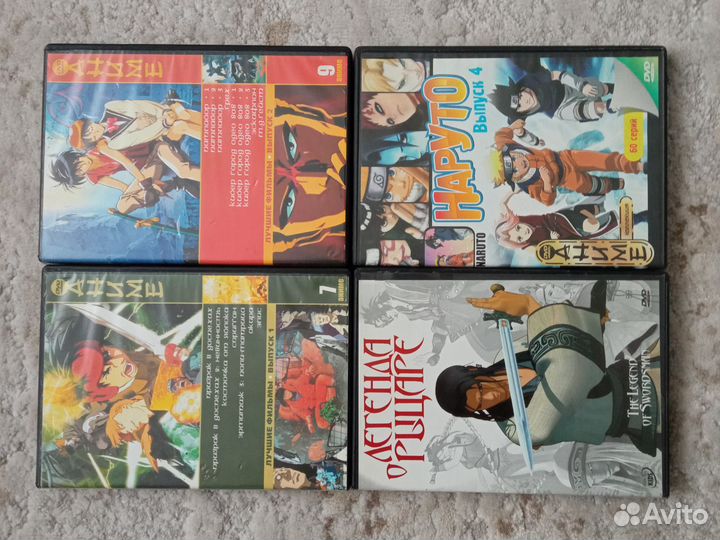 Dvd диски мультфильмы аниме