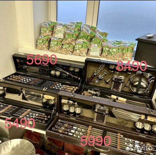 Шашлычный набор в кейсе