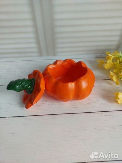 Тыква из гипса