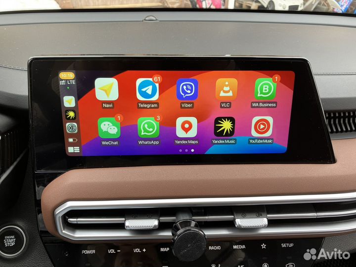 Беспроводной CarPlay со свободным USB портом