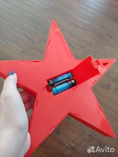 Ночник звезда с холодным светом