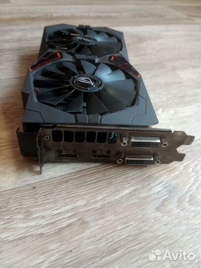 Видеокарта rx570 8gb asus strix