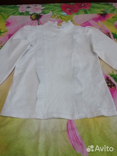 Школьная блузка 140