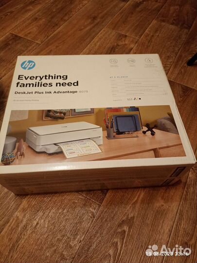 Мфу принтер hp deskjet plus ink advantage 6075